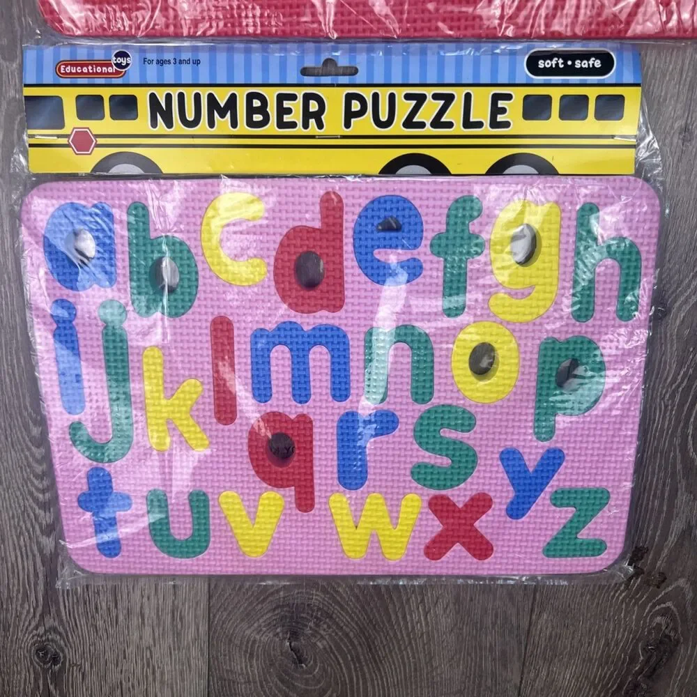 Unbranded foam numbers